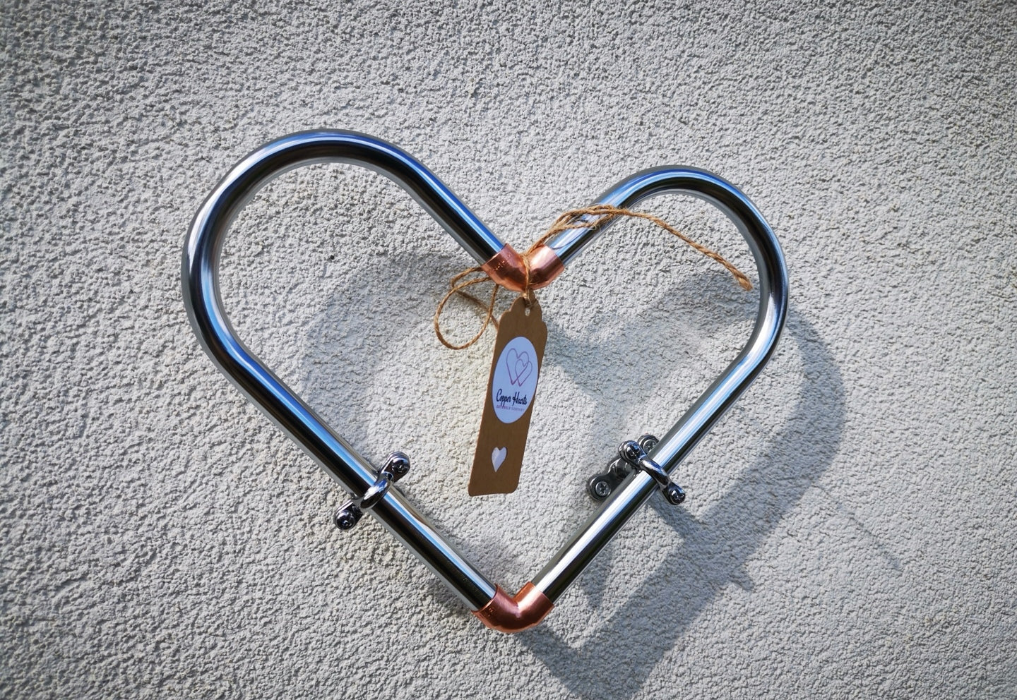 Two Tone Copper Heart