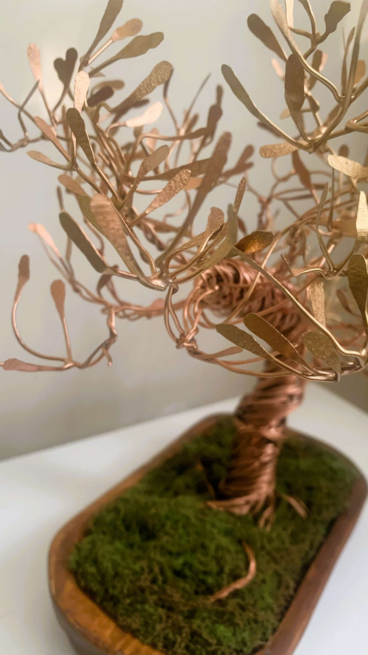Copper Bonsai Tree