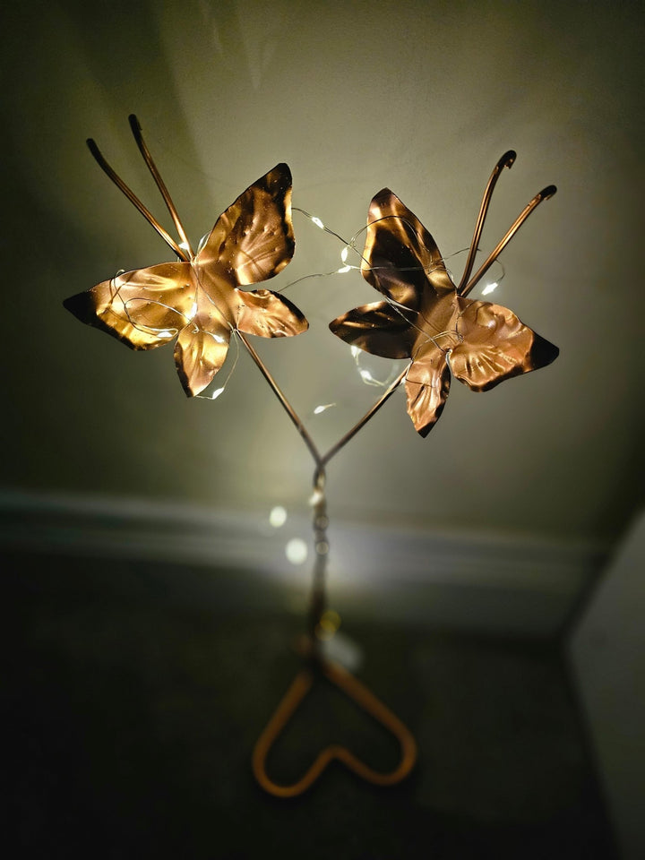 Butterflies Entwined - Copper Hearts UK
