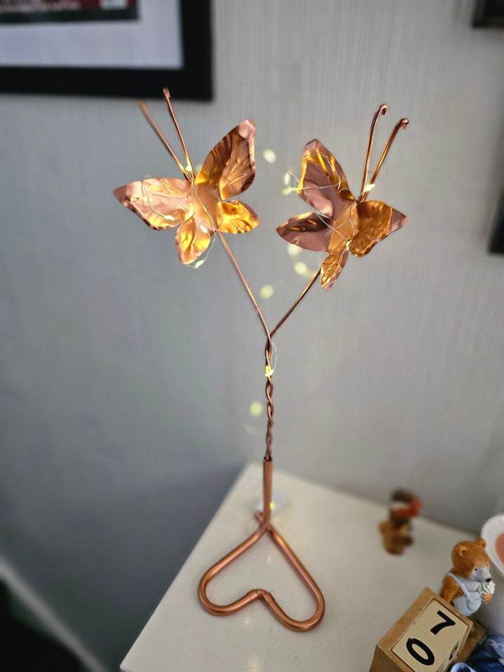 Butterflies Entwined - Copper Hearts UK