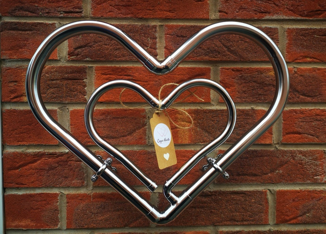 Chrome Heart to Heart - Copper Hearts UK