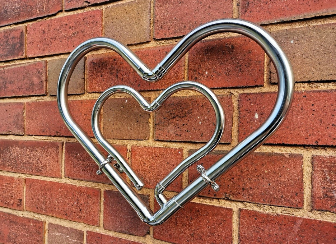 Chrome Heart to Heart - Copper Hearts UK