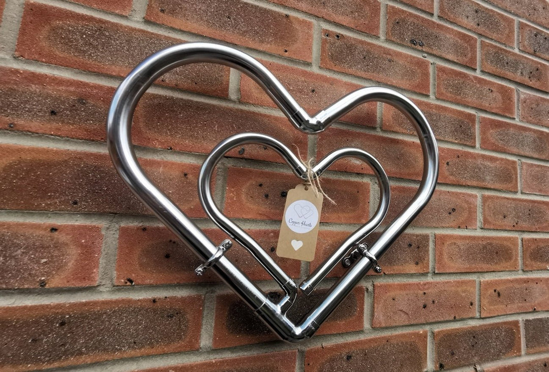 Chrome Heart to Heart - Copper Hearts UK