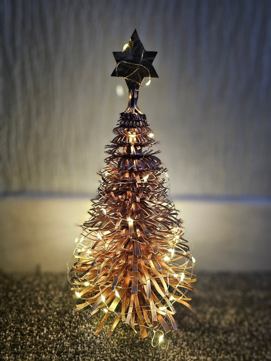 Copper Christmas Tree - Copper Hearts UK