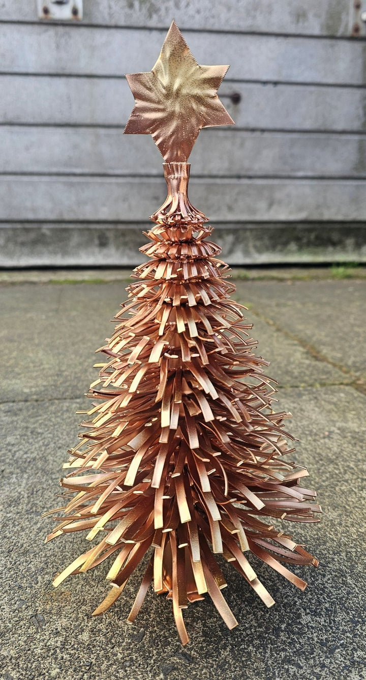 Copper Christmas Tree - Copper Hearts UK