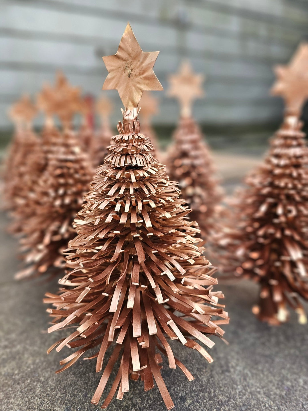 Copper Christmas Tree - Copper Hearts UK