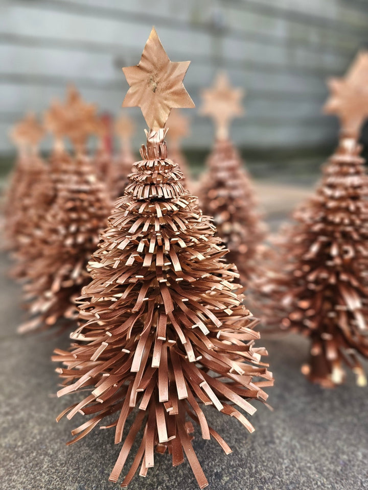 Copper Christmas Tree - Copper Hearts UK
