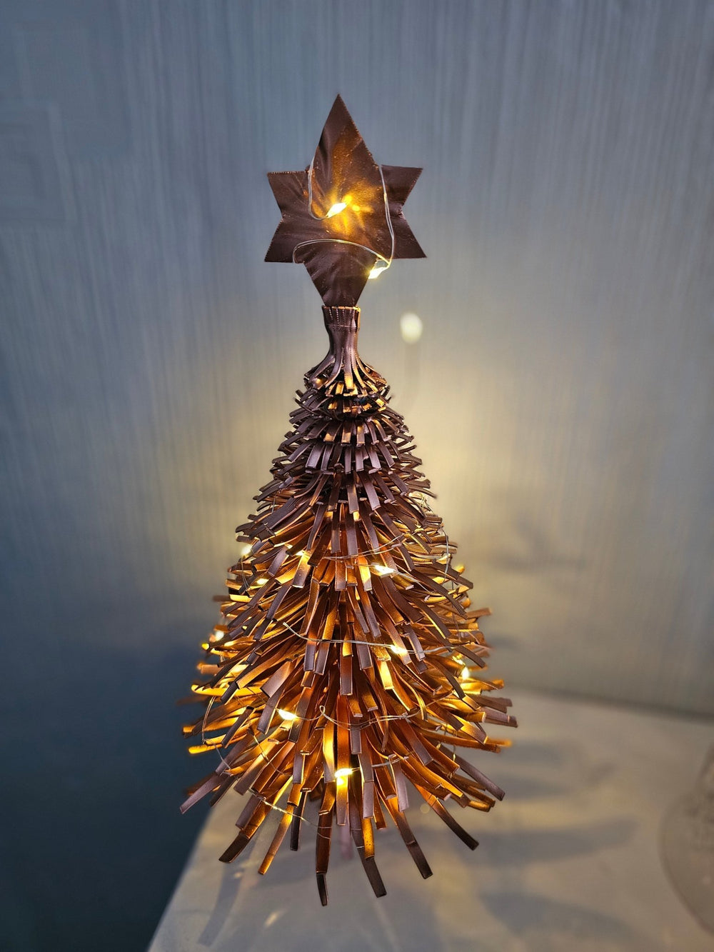 Copper Christmas Tree - Copper Hearts UK