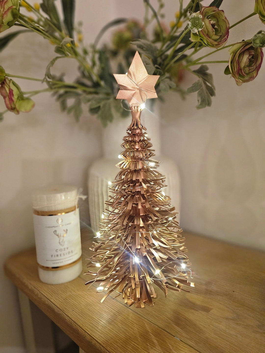 Copper Christmas Tree - Copper Hearts UK