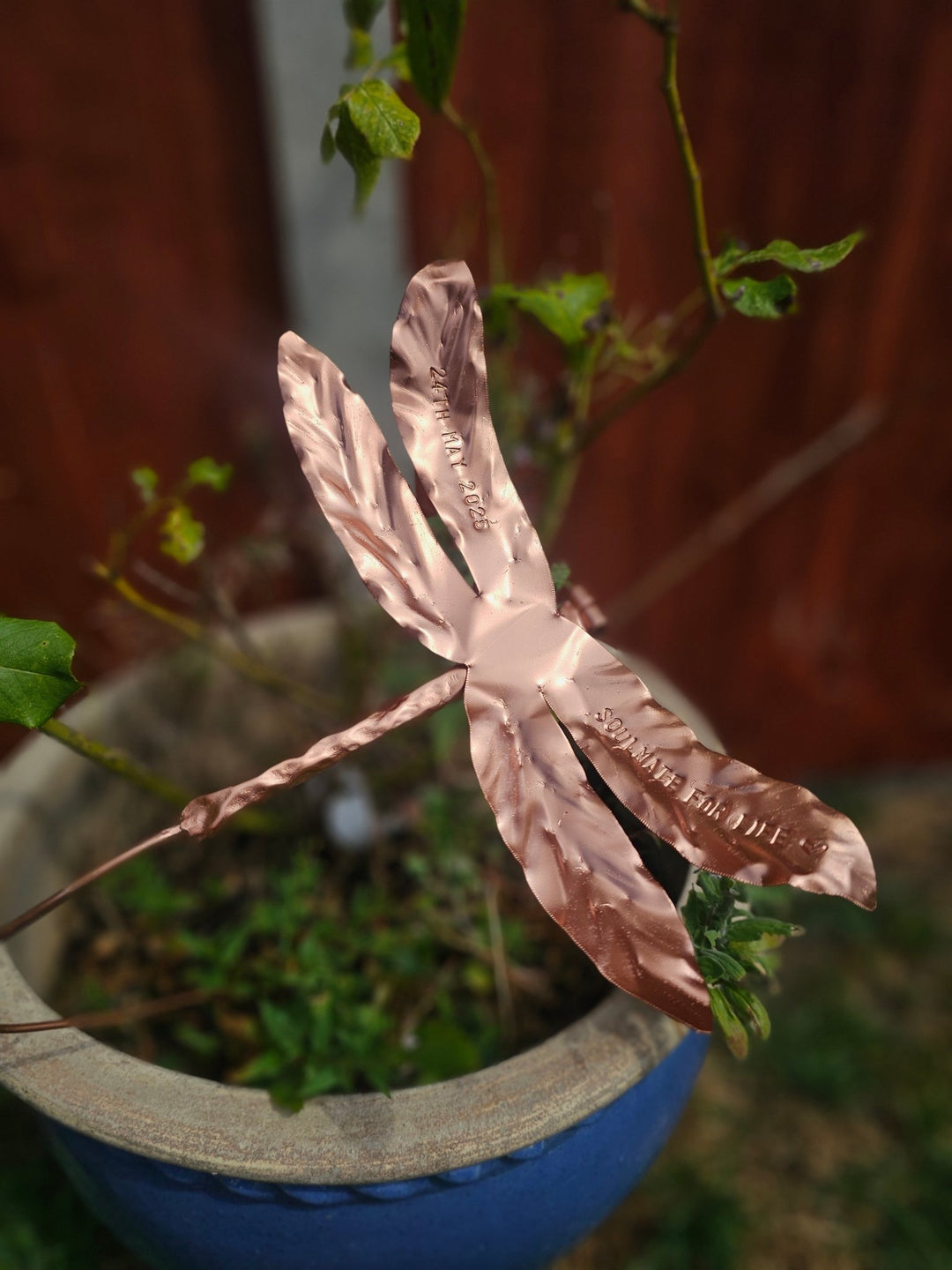 Copper Dragonfly - Copper Hearts UK