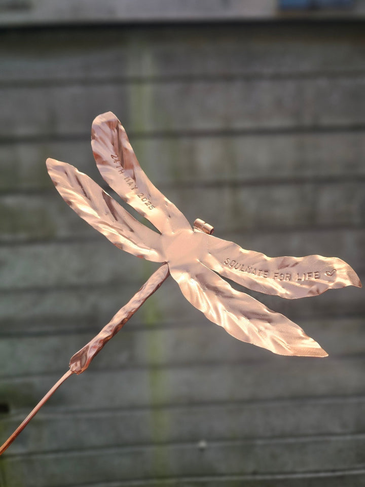 Copper Dragonfly - Copper Hearts UK
