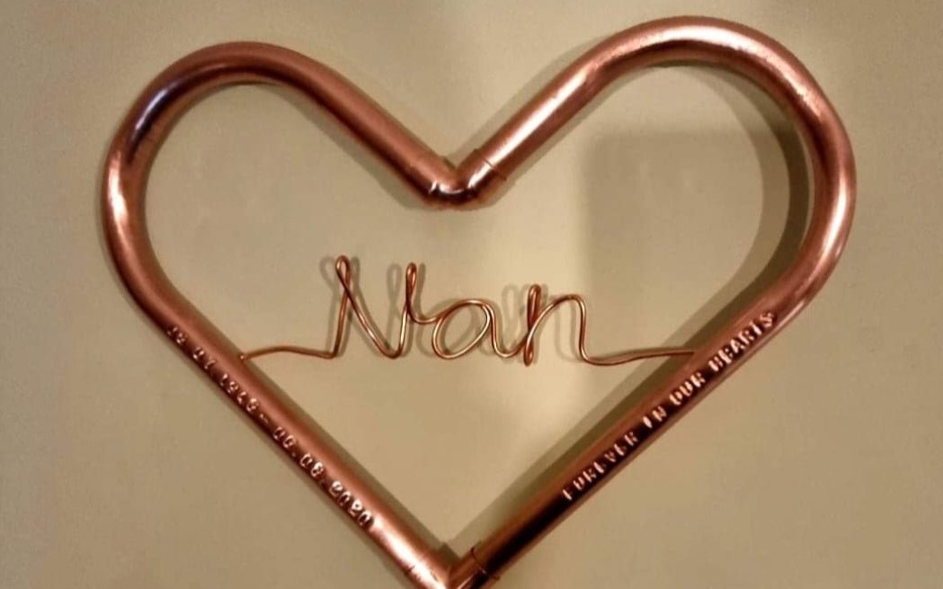 Copper Heart - Copper Hearts UK