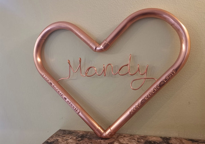 Copper Heart - Copper Hearts UK