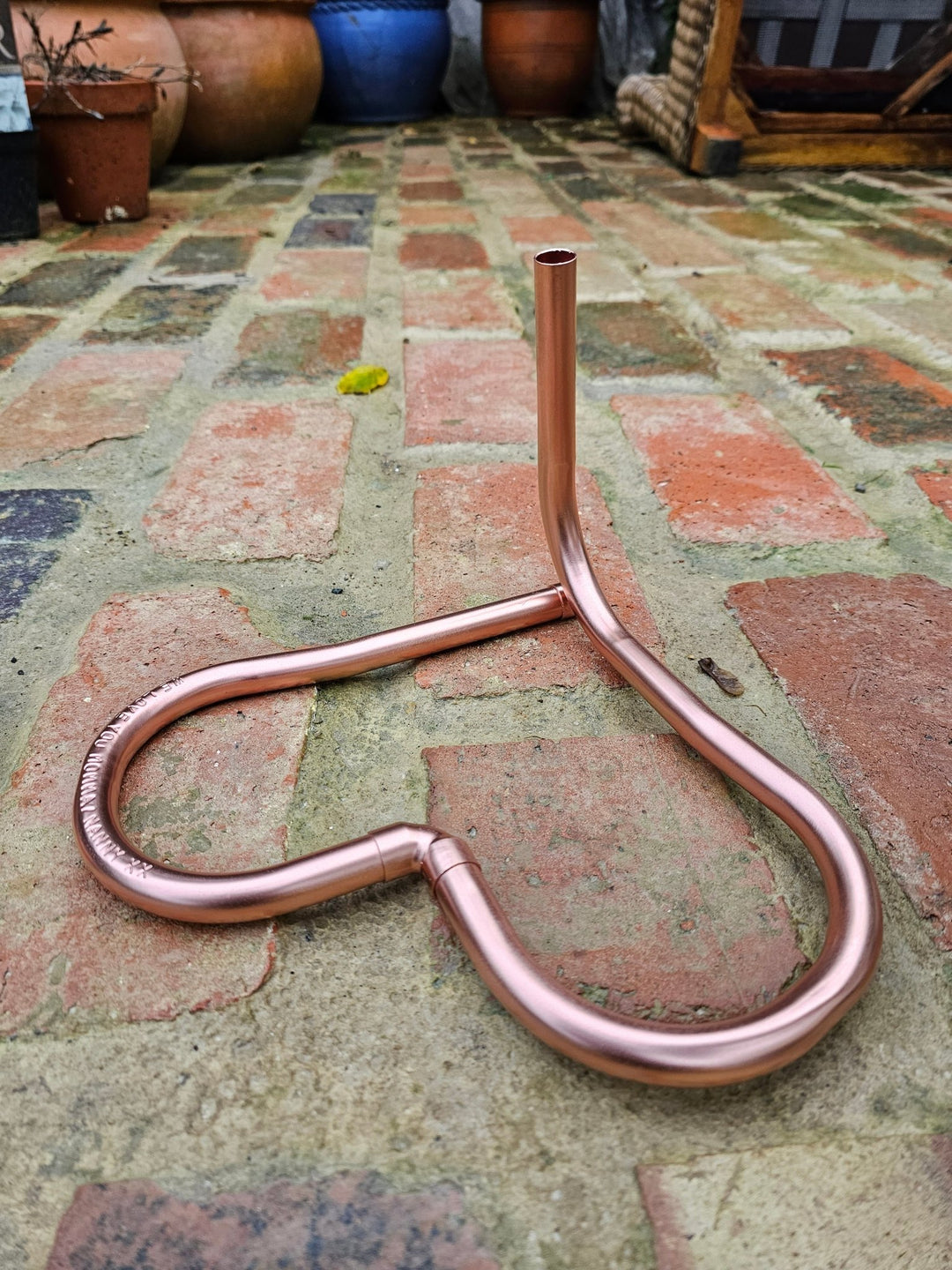 Copper Heart Flower Stand - Copper Hearts UK