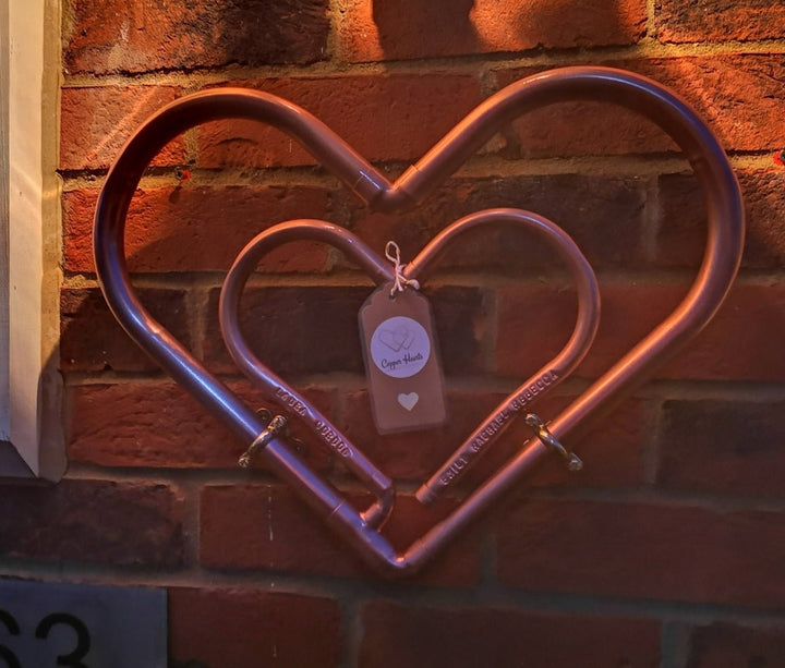 Copper Heart to Heart - Copper Hearts UK