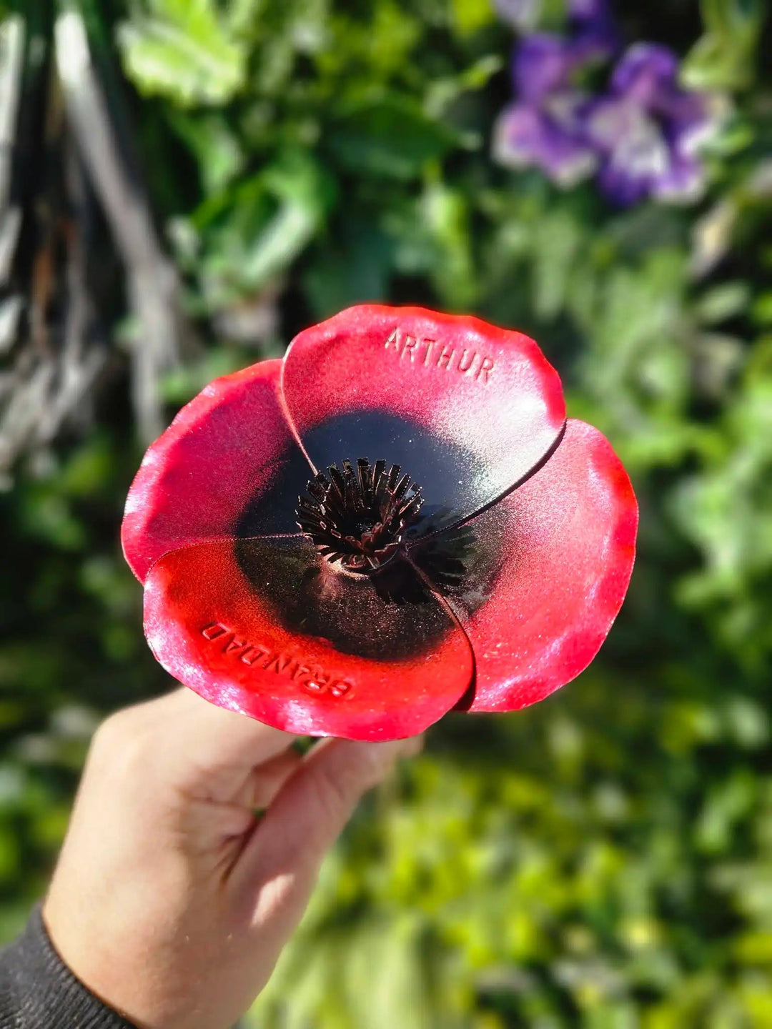 Copper Poppy - Copper Hearts UK