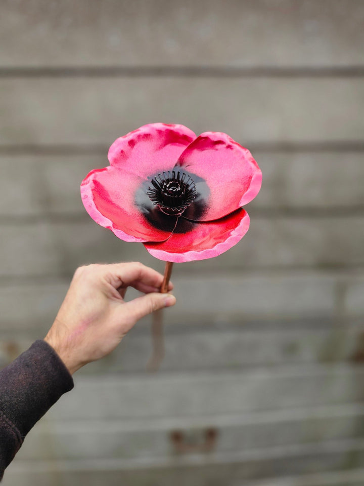 Copper Poppy - Copper Hearts UK