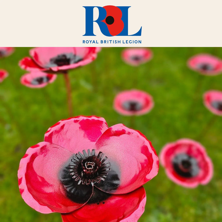 Copper Poppy - Copper Hearts UK
