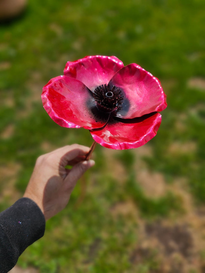 Copper Poppy - Copper Hearts UK