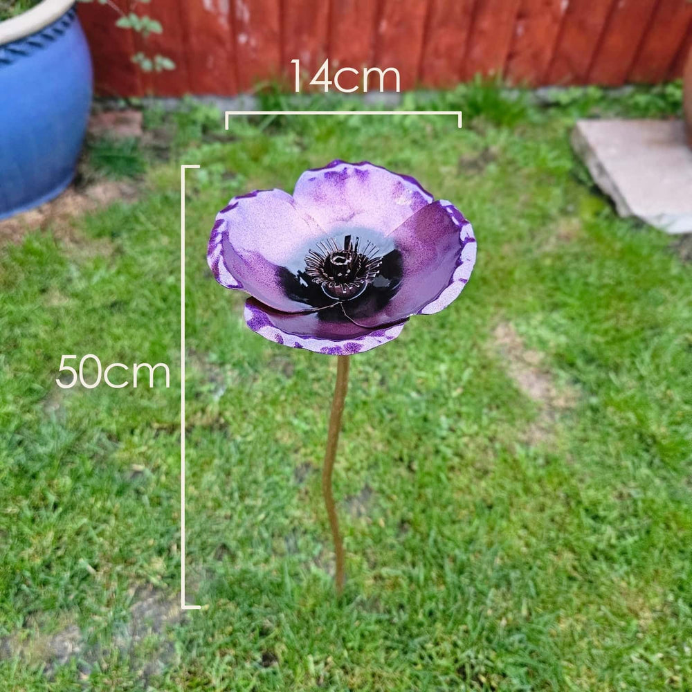 Copper Poppy - Copper Hearts UK