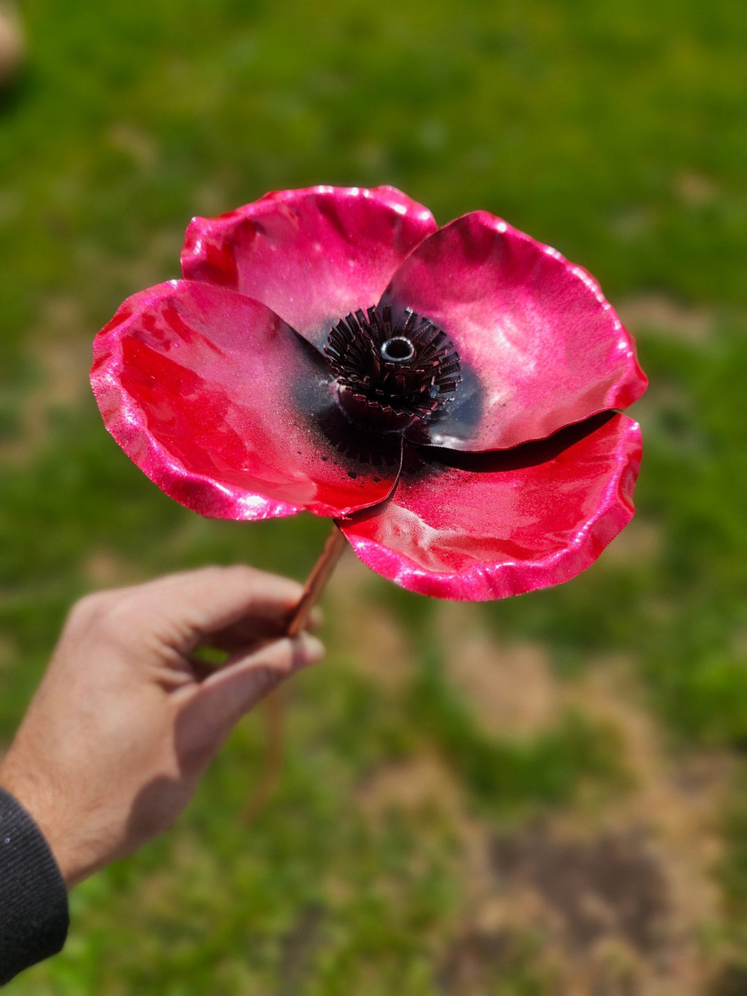 Copper Poppy - Copper Hearts UK