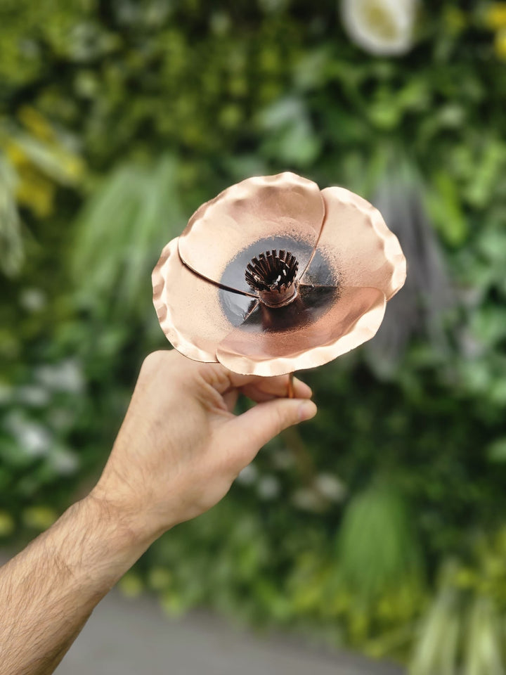 Copper Poppy - Copper Hearts UK