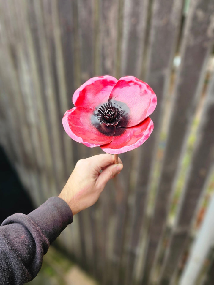 Copper Poppy - Copper Hearts UK