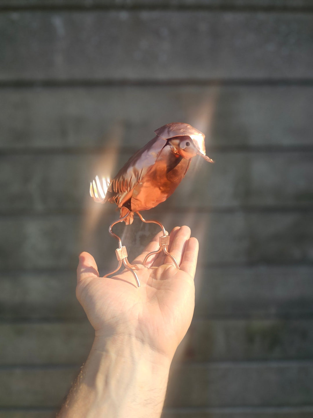 Copper Robin - Copper Hearts UK