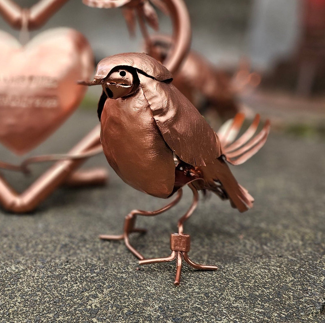 Copper Robin - Copper Hearts UK