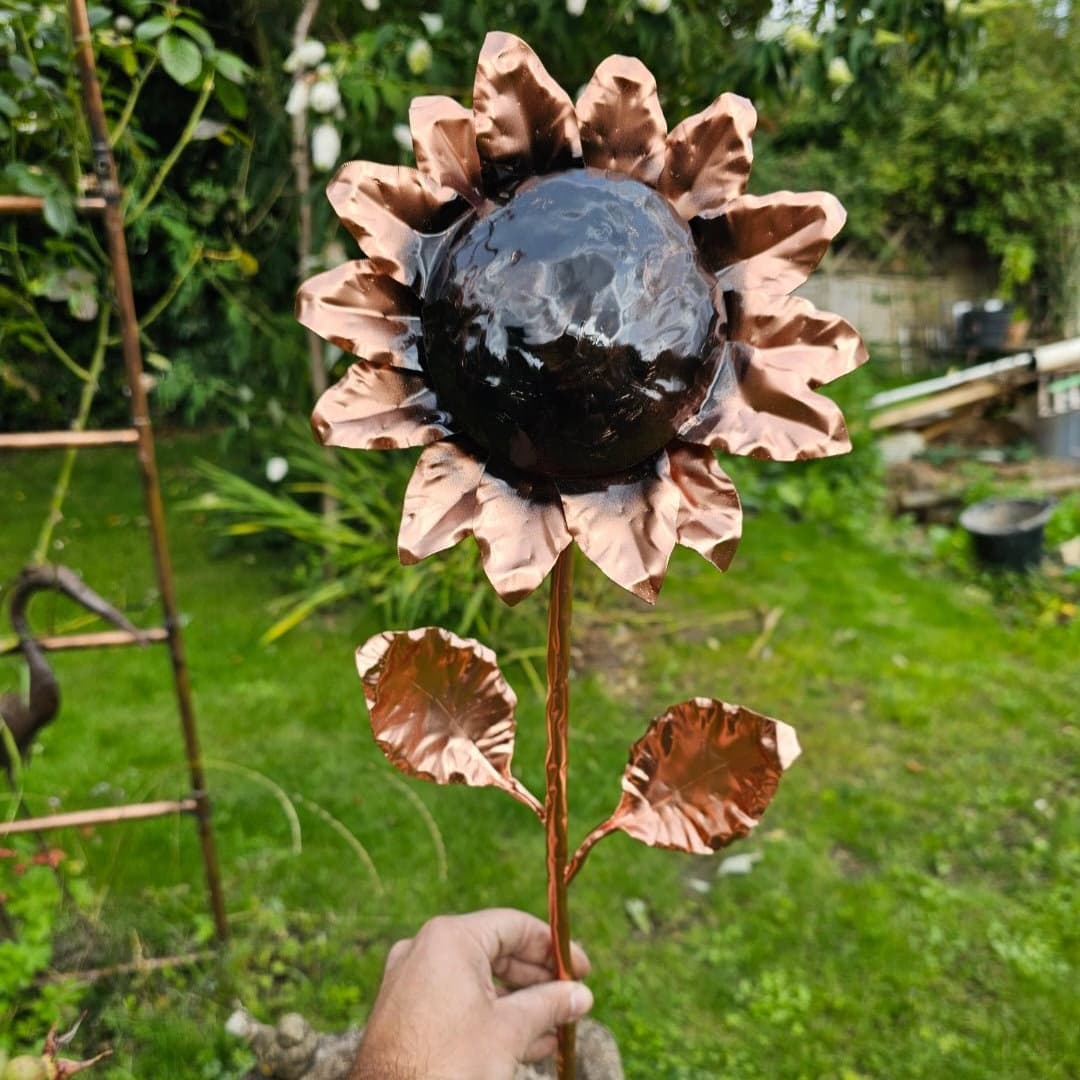 Copper Sunflower - Copper Hearts UK