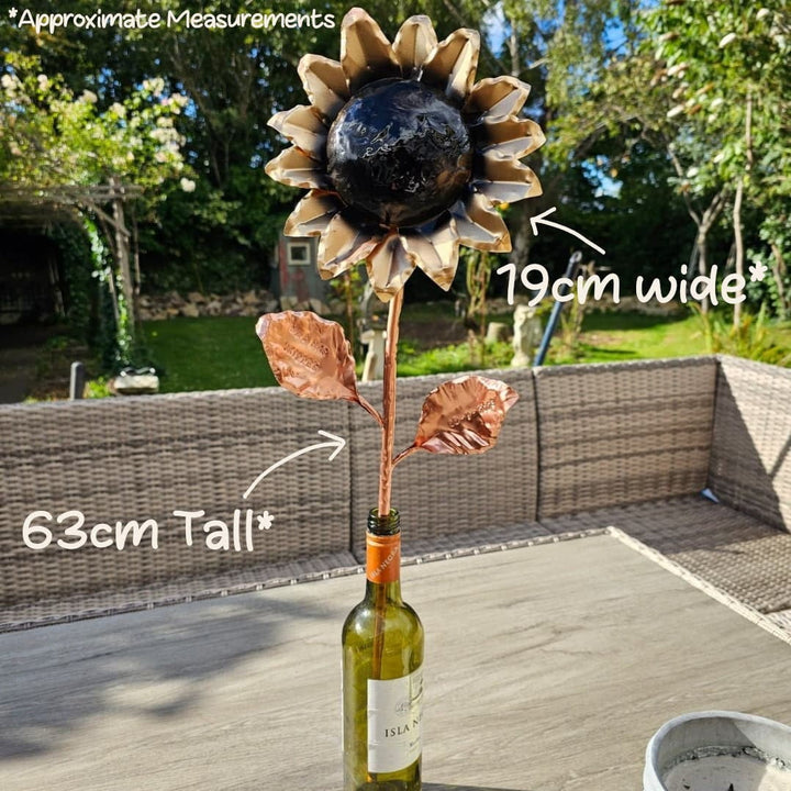 Copper Sunflower - Copper Hearts UK