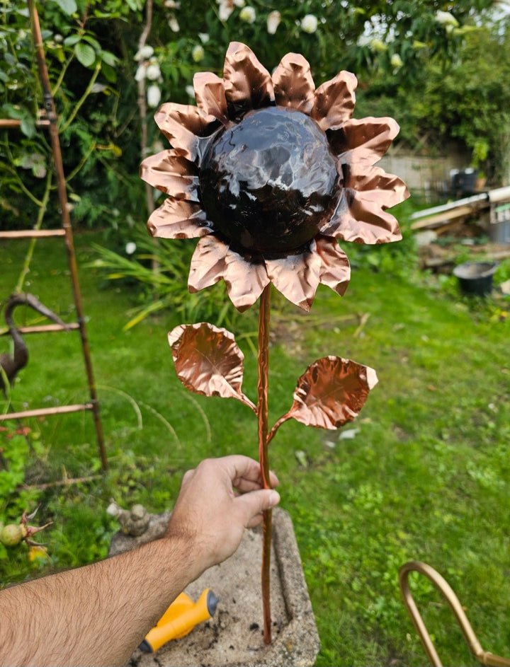 Copper Sunflower - Copper Hearts UK
