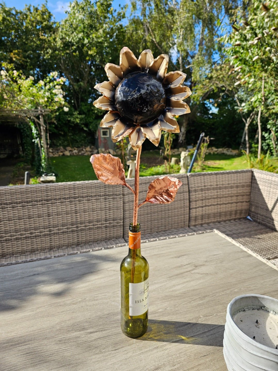 Copper Sunflower - Copper Hearts UK