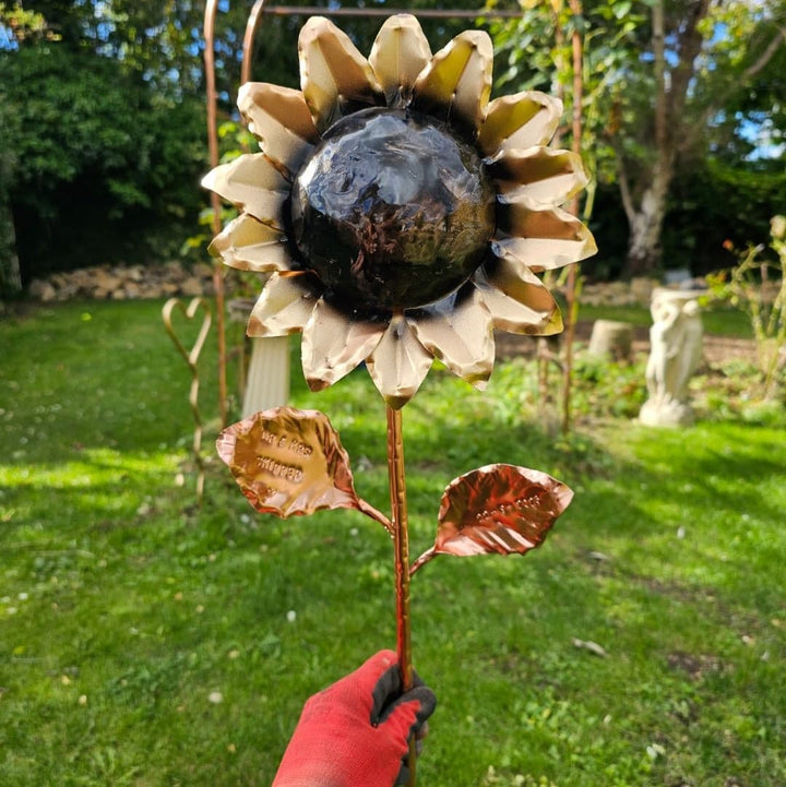 Copper Sunflower - Copper Hearts UK