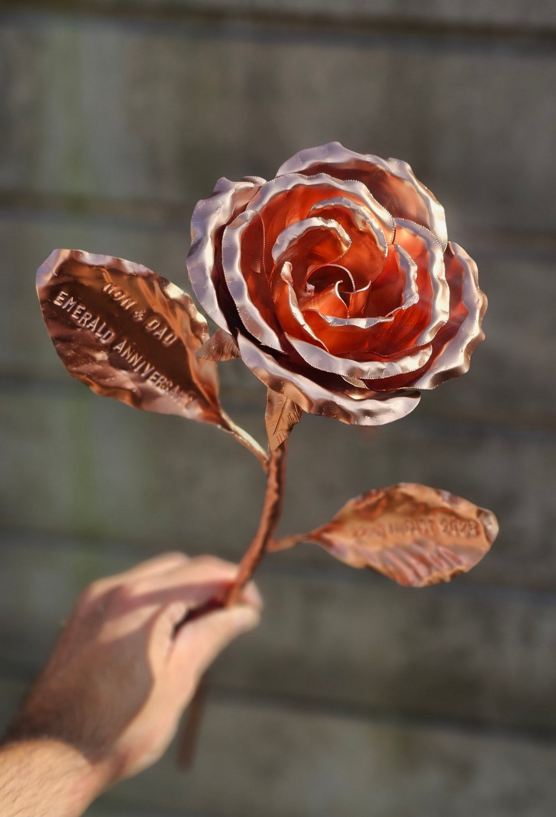 Cupids Rose - Copper Hearts UK