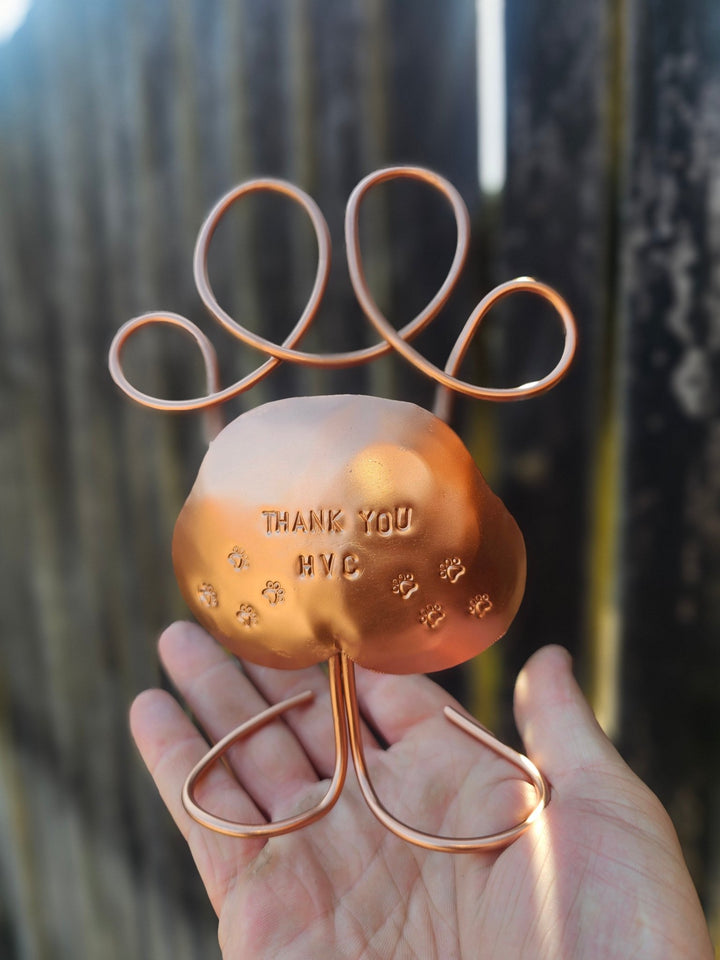 Memory Paw - Copper Hearts UK