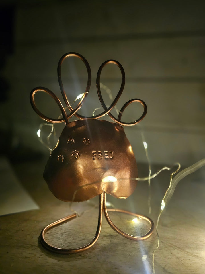 Memory Paw - Copper Hearts UK