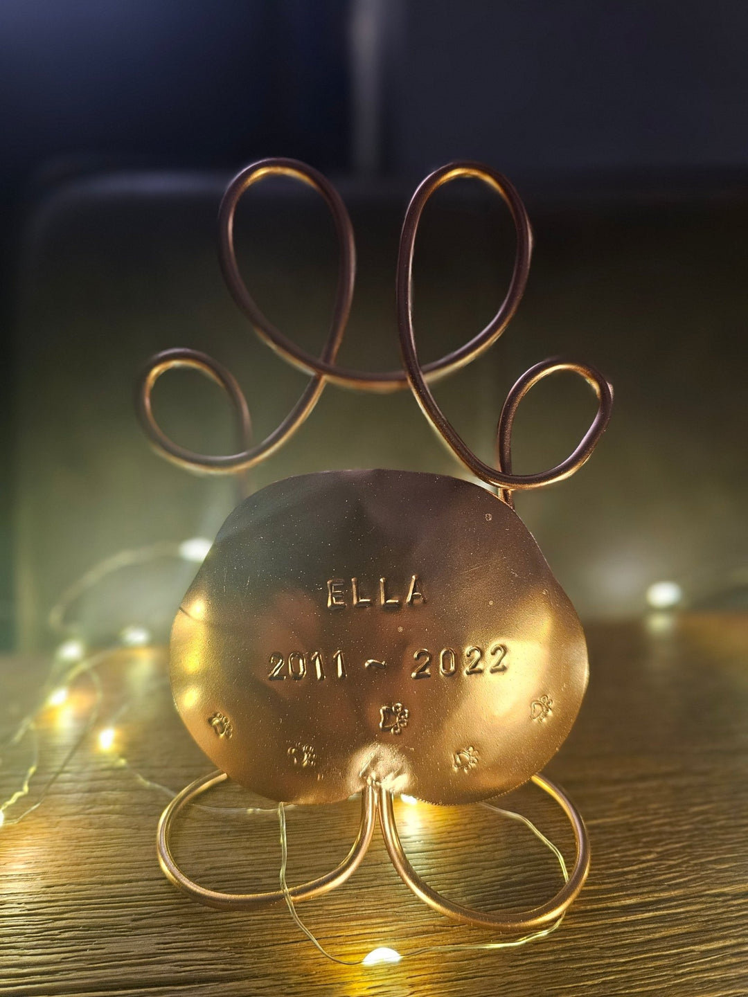 Memory Paw - Copper Hearts UK