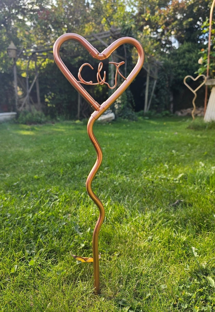 Pocket Wobbly Heart - Copper Hearts UK