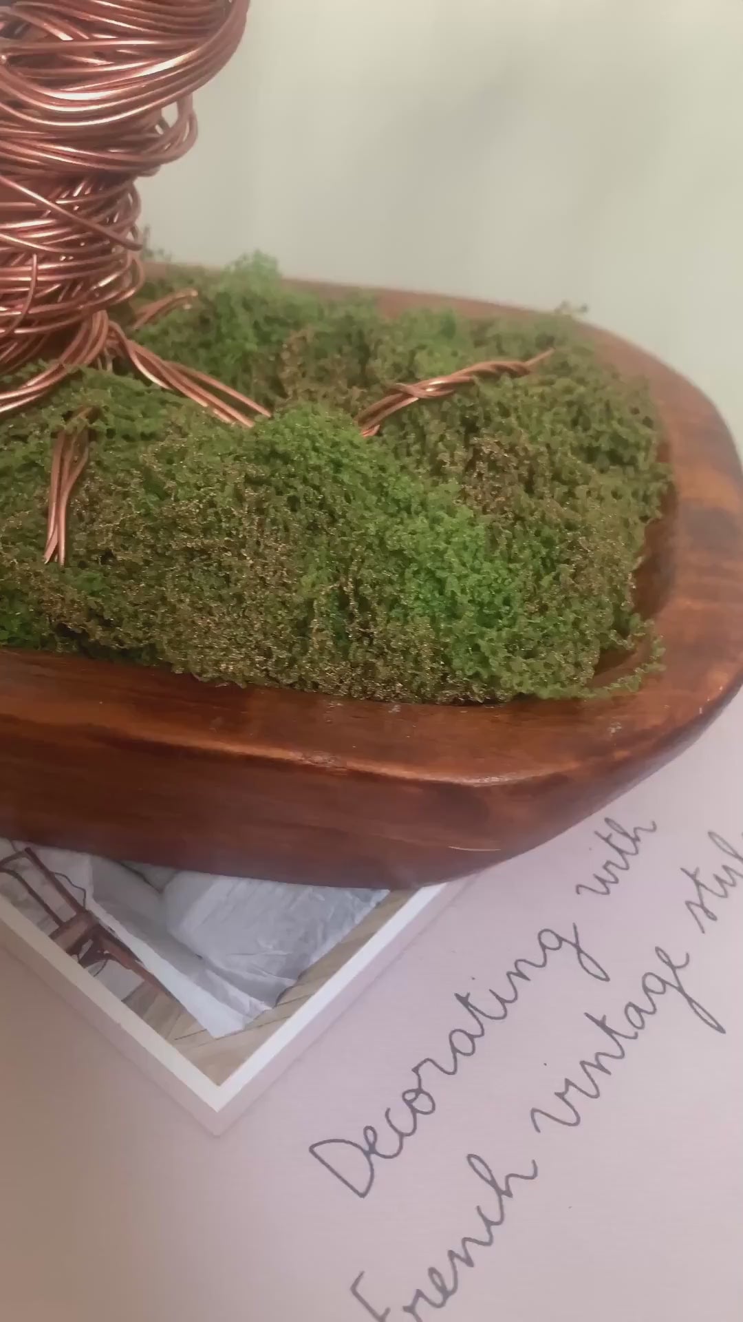 Copper Bonsai Tree