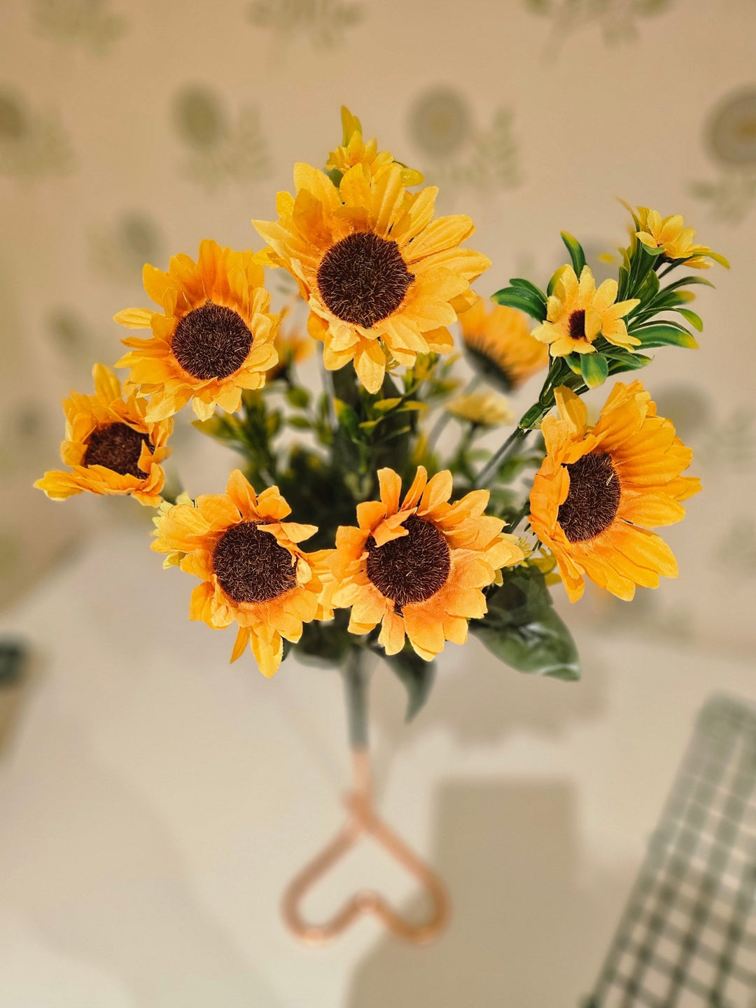 Sunflowers Blush - Copper Hearts UK