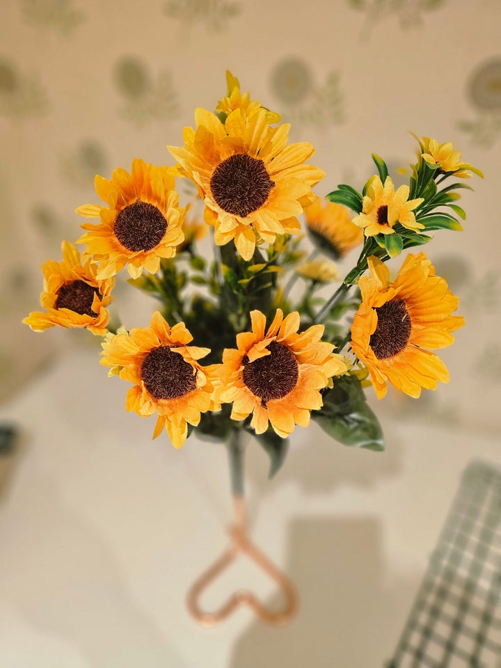 Sunflowers Blush - Copper Hearts UK