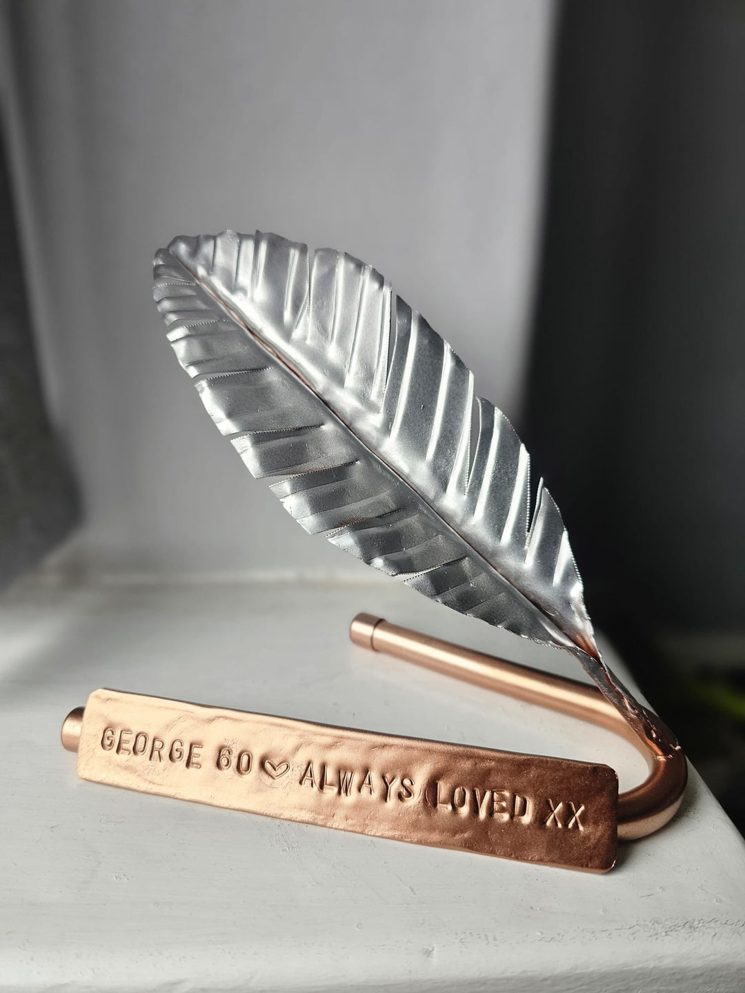 The Forever Feather - Copper Hearts UK
