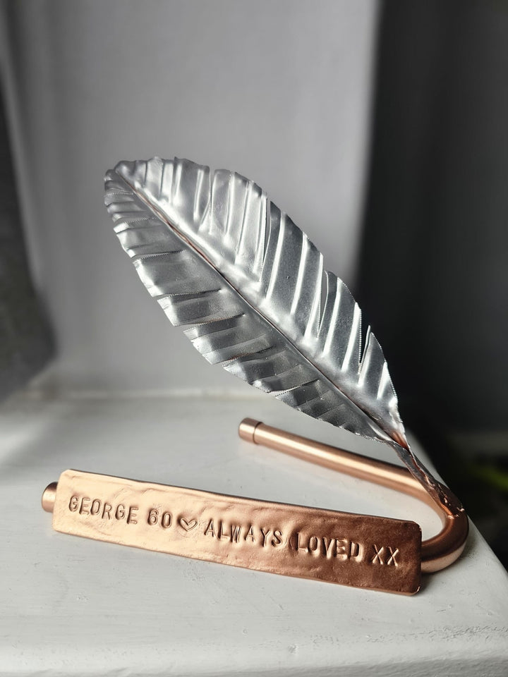 The Forever Feather - Copper Hearts UK