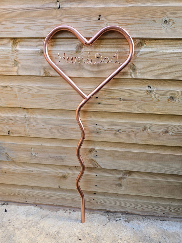 Wobbly Heart - Copper Hearts UK