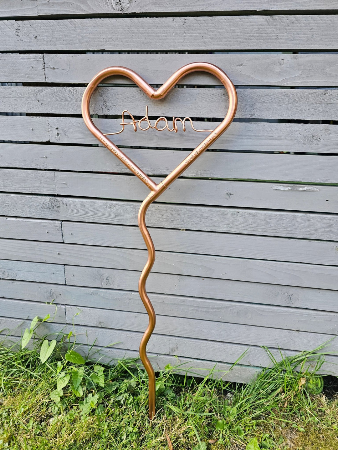 Wobbly Heart - Copper Hearts UK