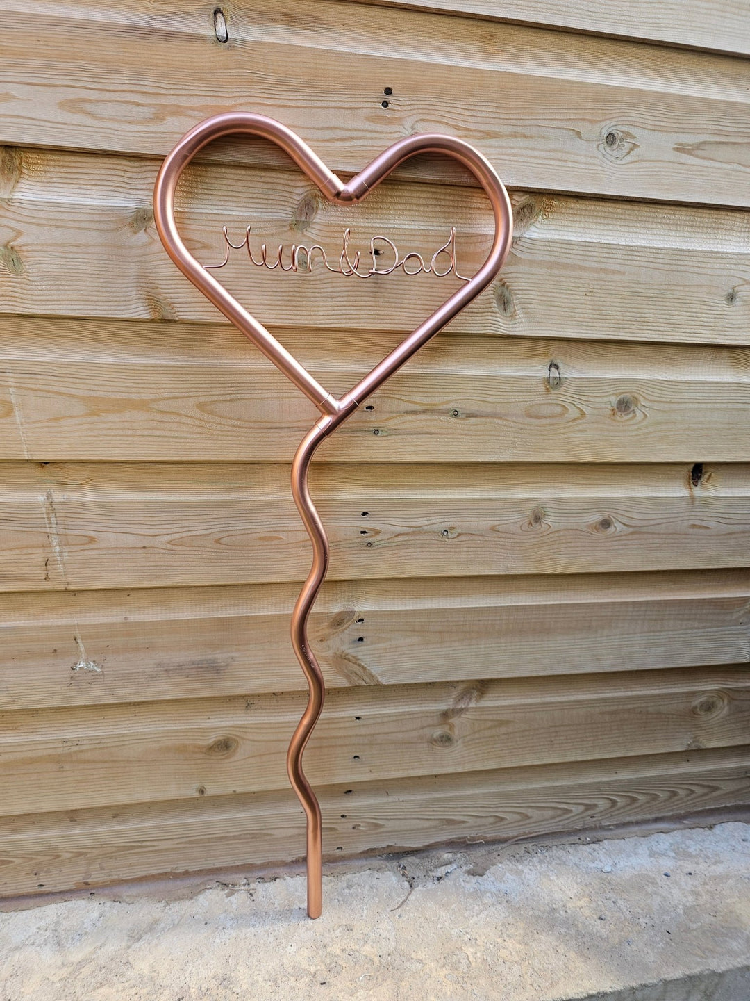 Wobbly Heart - Copper Hearts UK